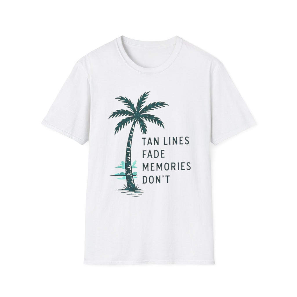 Tan Lines Fade | Beach Life Graphic Tee | Cute Coastal Shirt | Oversized Summer Tee | Ocean Lover Gift