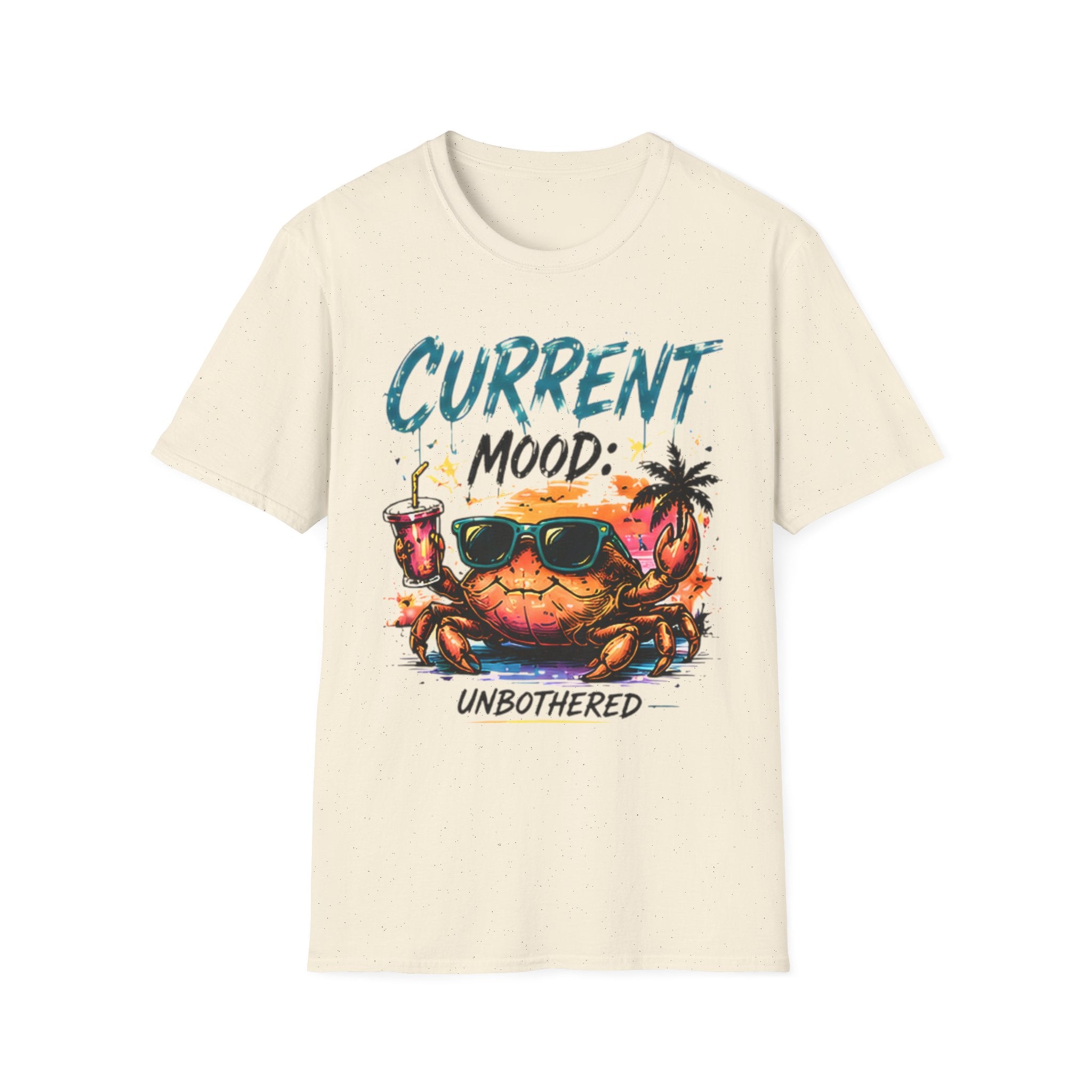 Beach Life Graphic Tee | Current Mood | Cute Coastal Shirt | Oversized Summer Tee | Ocean Lover Gift