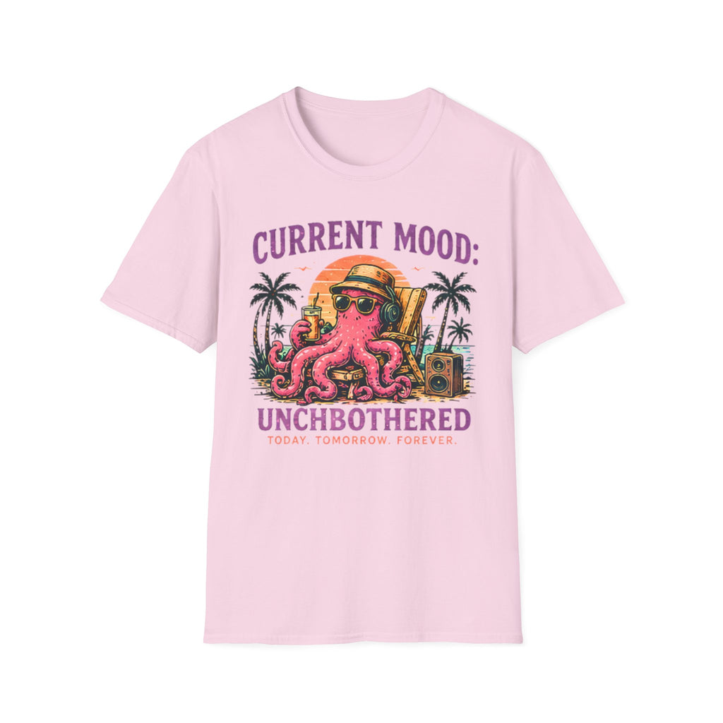 Unbothered | Beach Life Graphic Tee | Cute Coastal Shirt | Oversized Summer Tee | Ocean Lover Gift