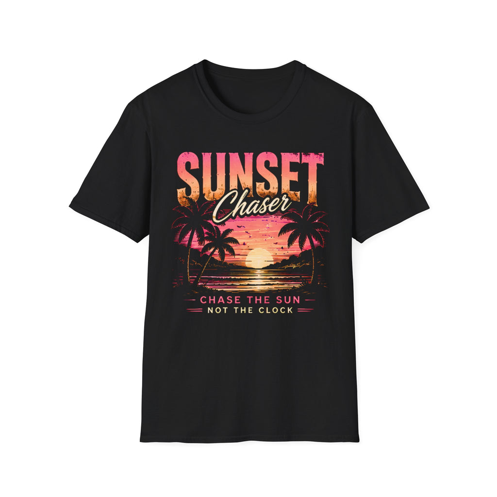 Beach Life Graphic Tee | Sunset Chaser | Cute Coastal Shirt | Oversized Summer Tee | Ocean Lover Gift