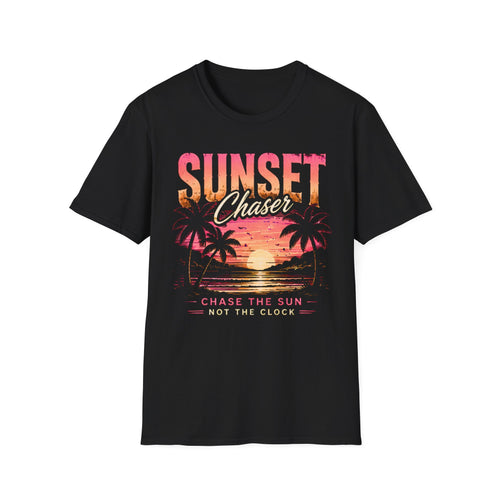 Beach Life Graphic Tee | Sunset Chaser | Cute Coastal Shirt