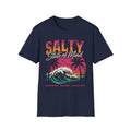 Salty State Of Mind | Cute Coastal Shirt | Beach Life Graphic Tee | Oversized Summer Tee | Ocean Lover Gift
