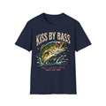Kiss My Bass | Cute Coastal Shirt | Beach Life Graphic Tee | Oversized Summer Tee | Ocean Lover Gift