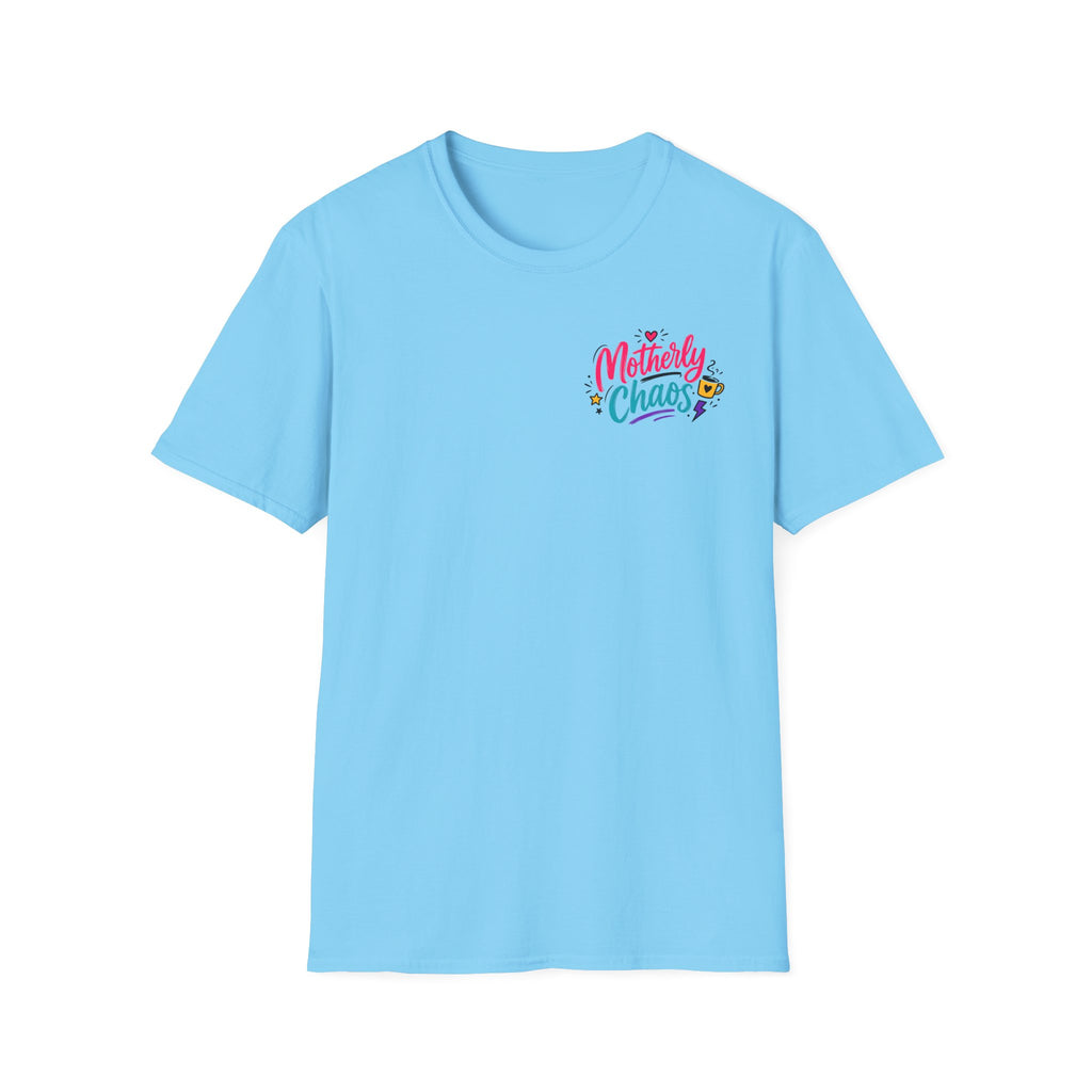 Motherly Chaos T-Shirt — Cute Colorful Mom Life Graphic Tee