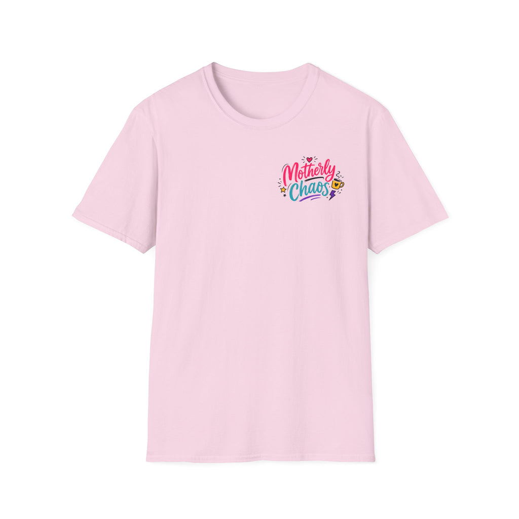 Motherly Chaos T-Shirt — Cute Colorful Mom Life Graphic Tee
