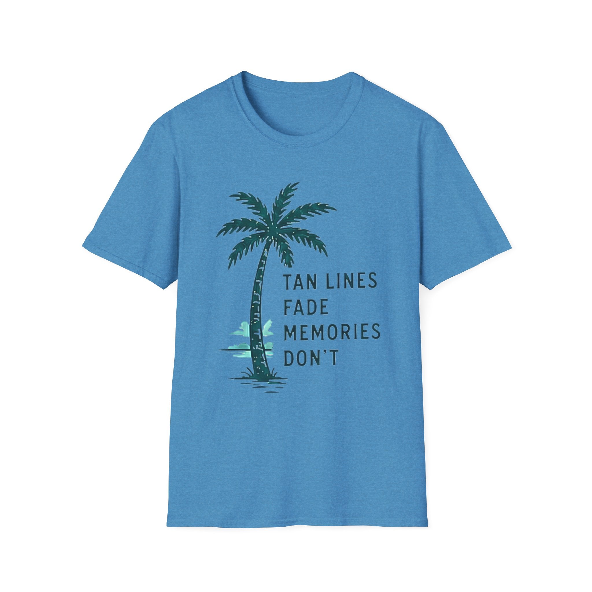 Tan Lines Fade | Beach Life Graphic Tee | Cute Coastal Shirt | Oversized Summer Tee | Ocean Lover Gift