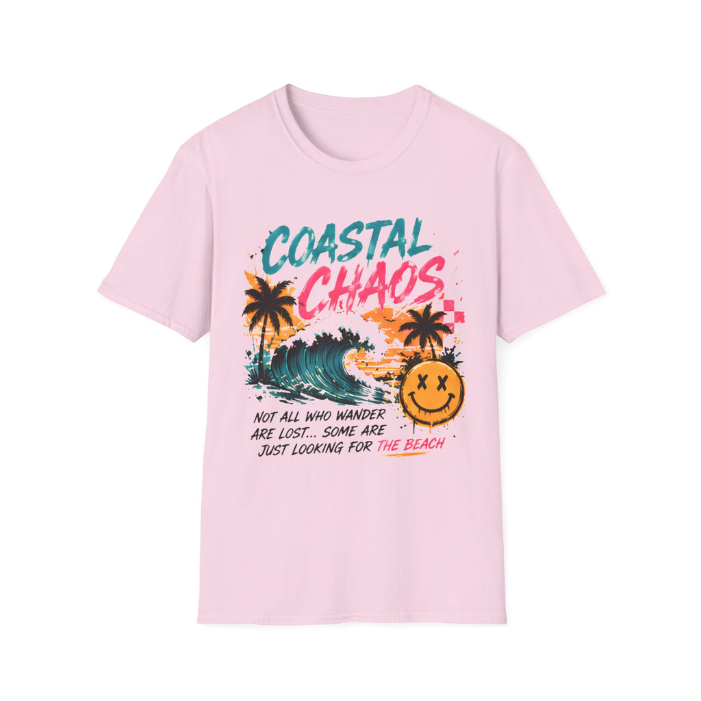 Beach Life Graphic Tee | Not All Who Wander Are Lost | Cute Coastal Shirt | Oversized Summer Tee | Ocean Lover Gift