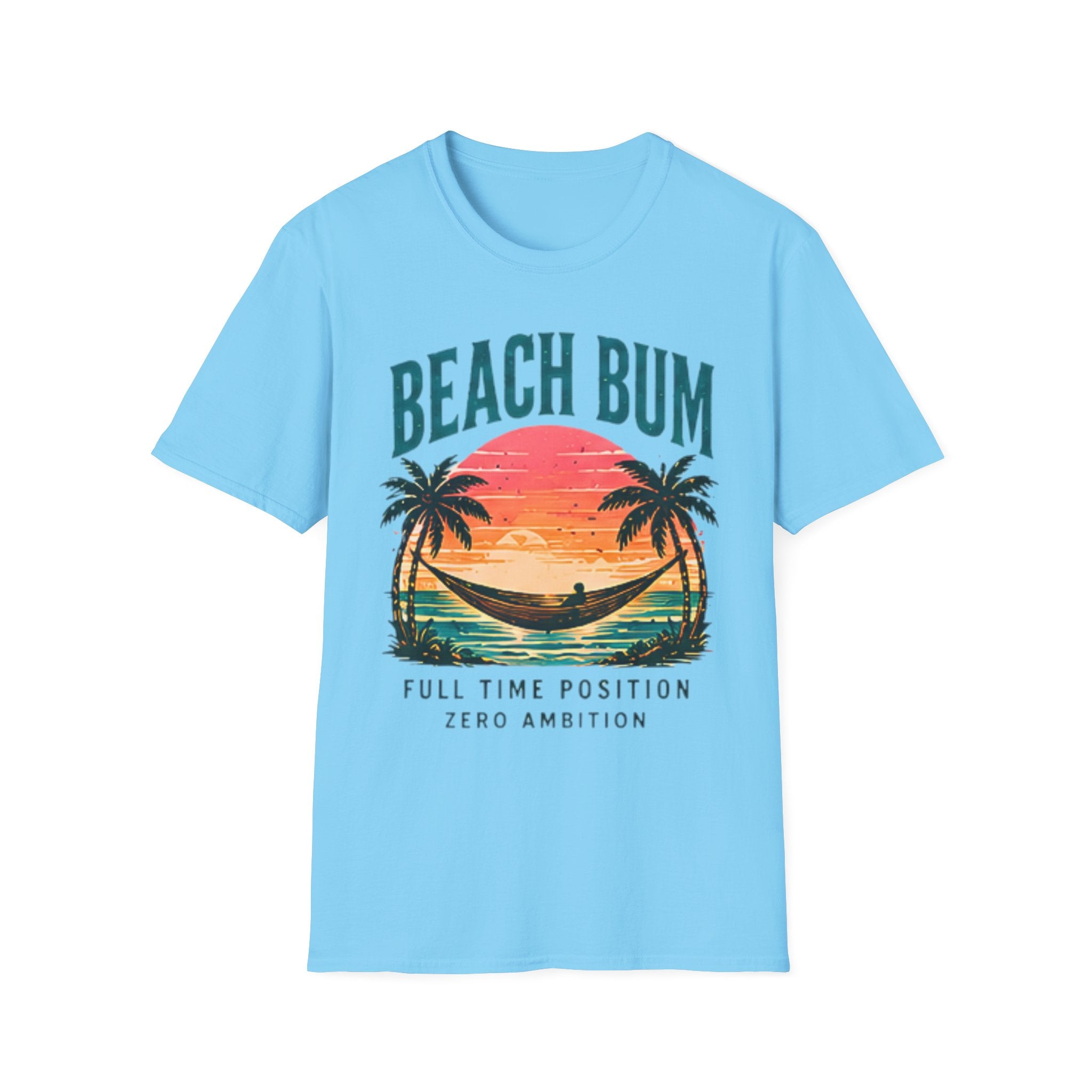 Beach Bum | Beach Life Graphic Tee | Cute Coastal Shirt | Oversized Summer Tee | Ocean Lover Gift