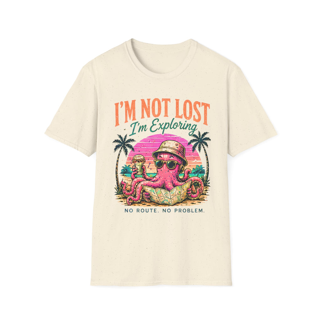 Beach Life Graphic Tee | I'm Not Lost | Cute Coastal Shirt | Oversized Summer Tee | Ocean Lover Gift
