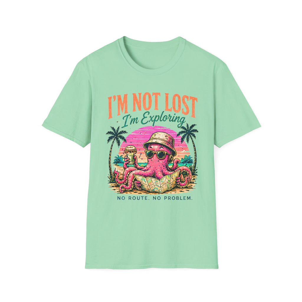 Beach Life Graphic Tee | I'm Not Lost | Cute Coastal Shirt | Oversized Summer Tee | Ocean Lover Gift