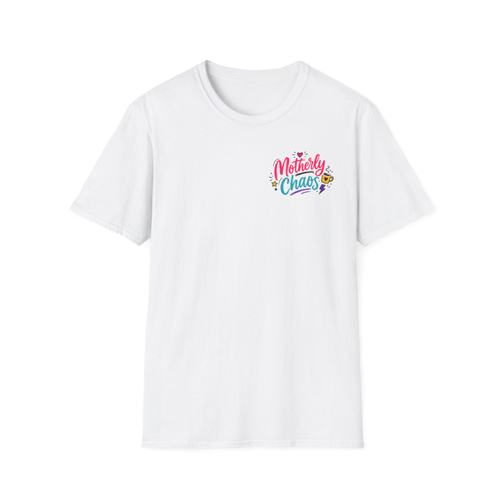 Motherly Chaos T-Shirt — Cute Colorful Mom Life Graphic Tee