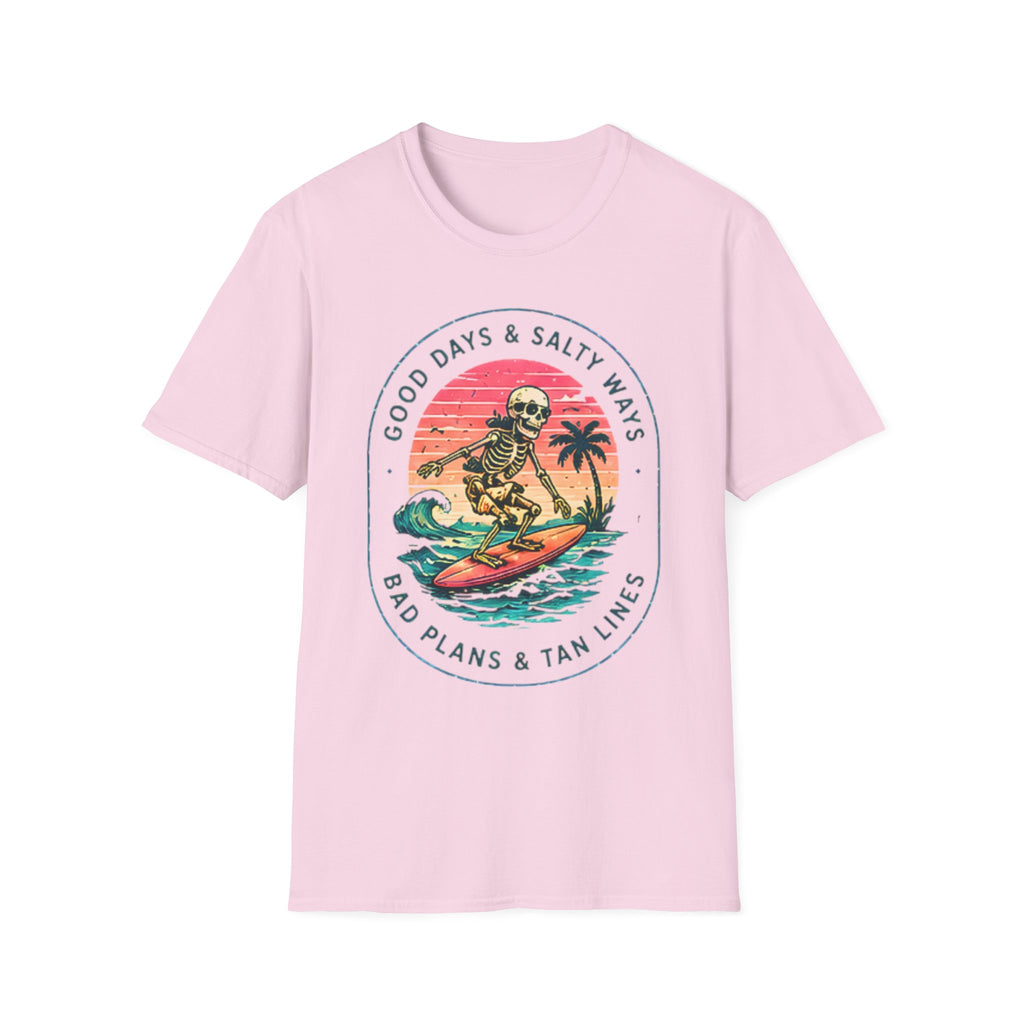 Good Days Salty Ways | Beach Life Graphic Tee | Cute Coastal Shirt | Oversized Summer Tee | Ocean Lover Gift