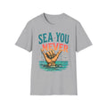 Sea You Never | Beach Life Graphic Tee | Cute Coastal Shirt | Oversized Summer Tee | Ocean Lover Gift