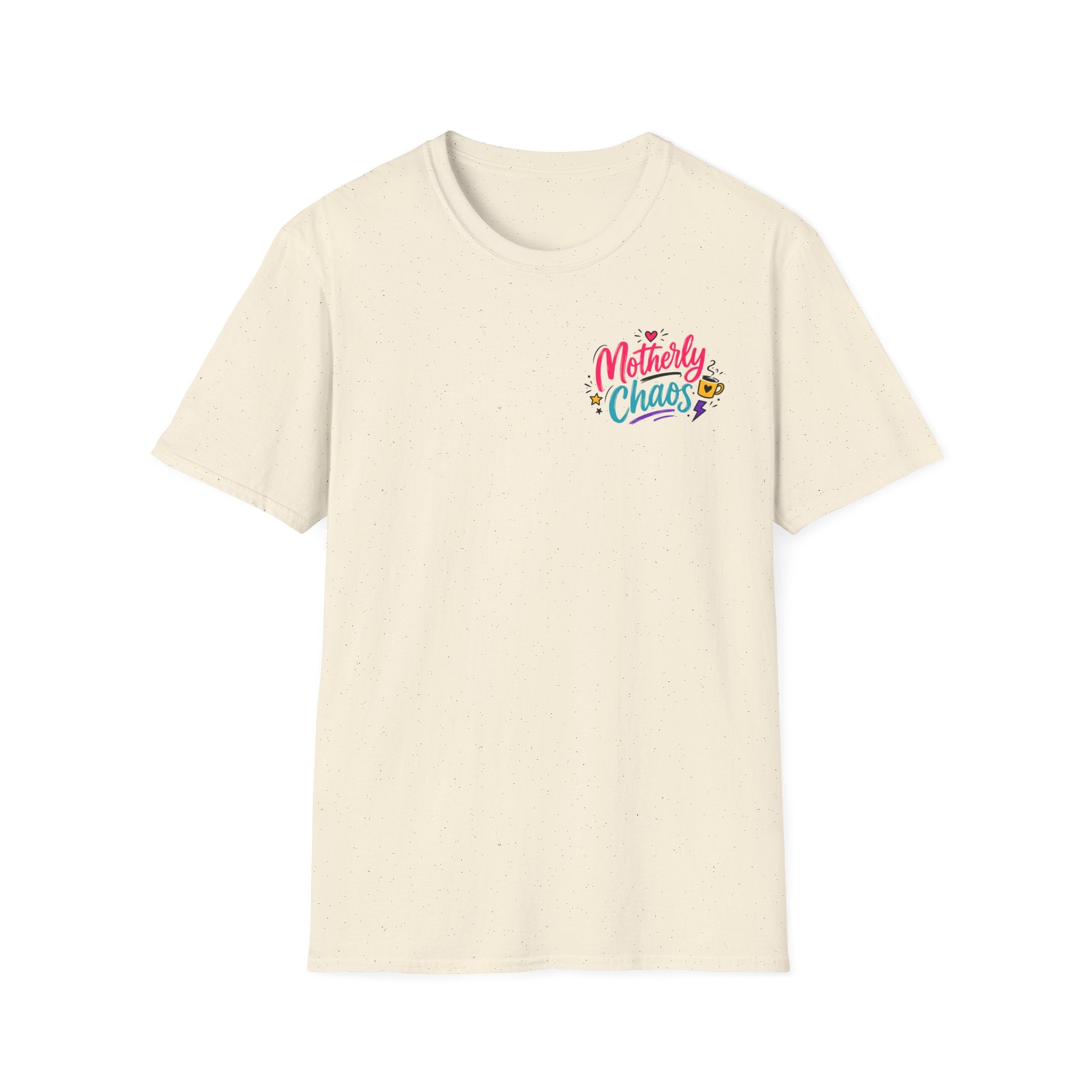 Motherly Chaos T-Shirt — Cute Colorful Mom Life Graphic Tee