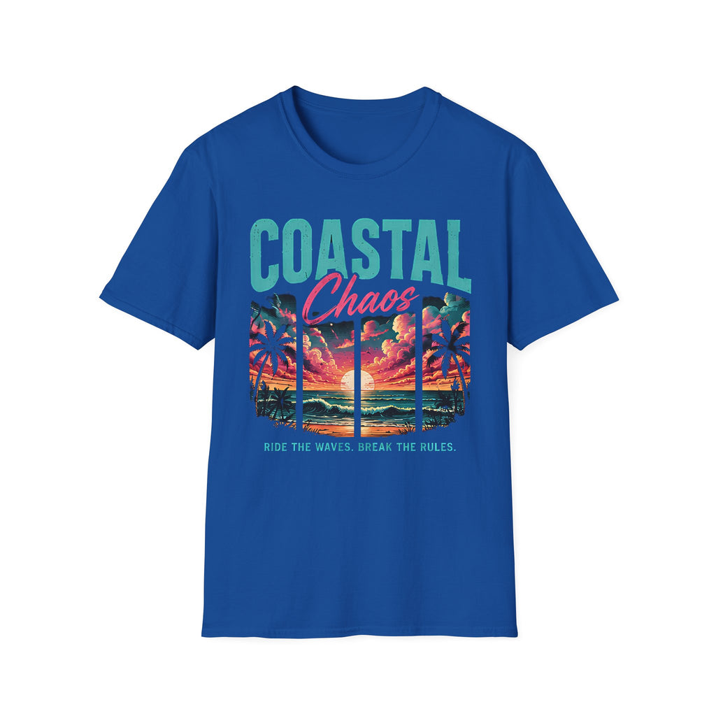 Beach Life Graphic Tee | Ride The Waves | Cute Coastal Shirt | Oversized Summer Tee | Ocean Lover Gift
