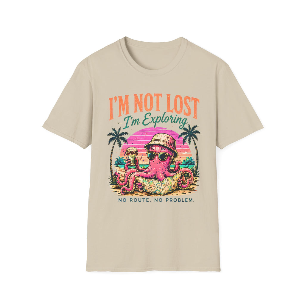 Beach Life Graphic Tee | I'm Not Lost | Cute Coastal Shirt | Oversized Summer Tee | Ocean Lover Gift
