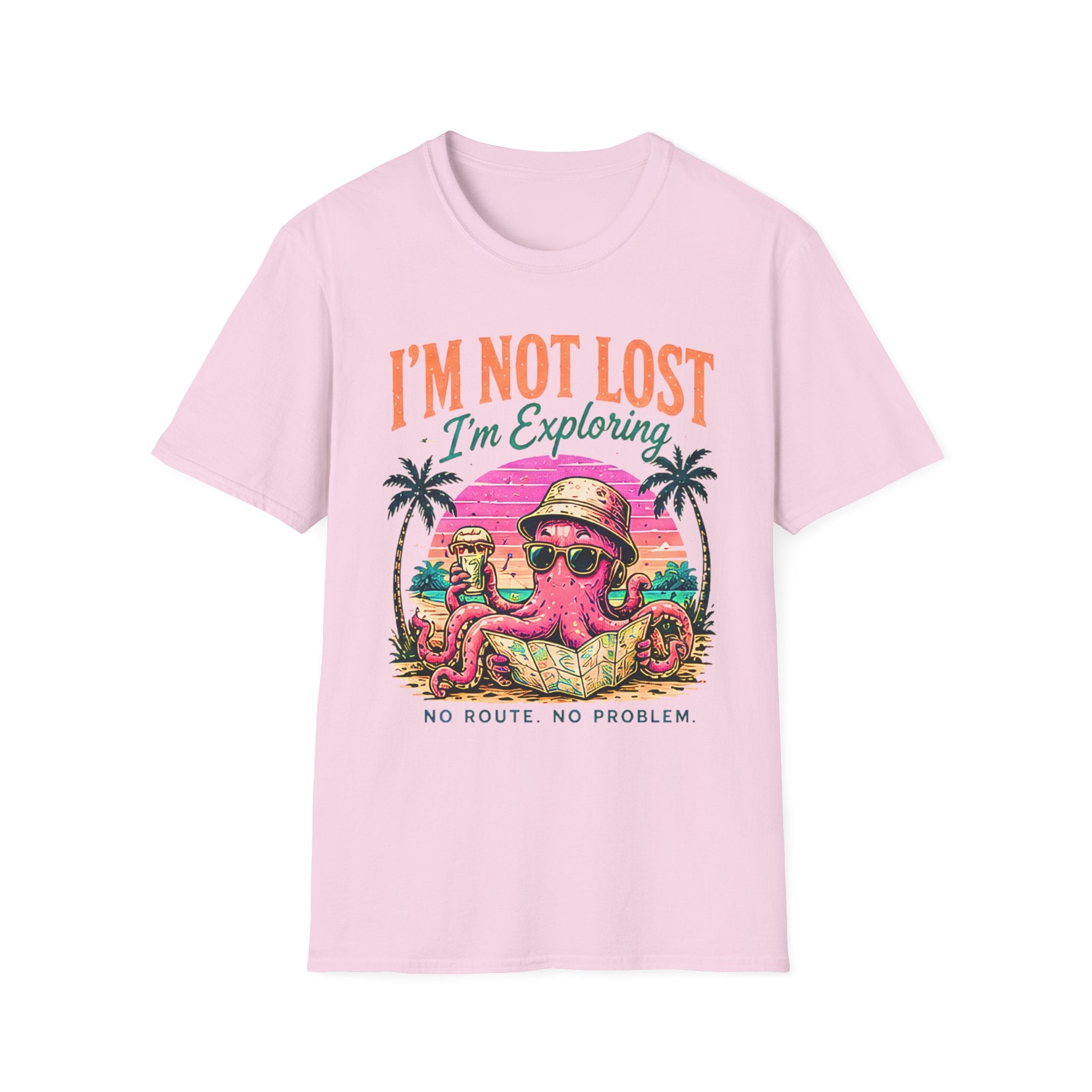 Beach Life Graphic Tee | I'm Not Lost | Cute Coastal Shirt | Oversized Summer Tee | Ocean Lover Gift