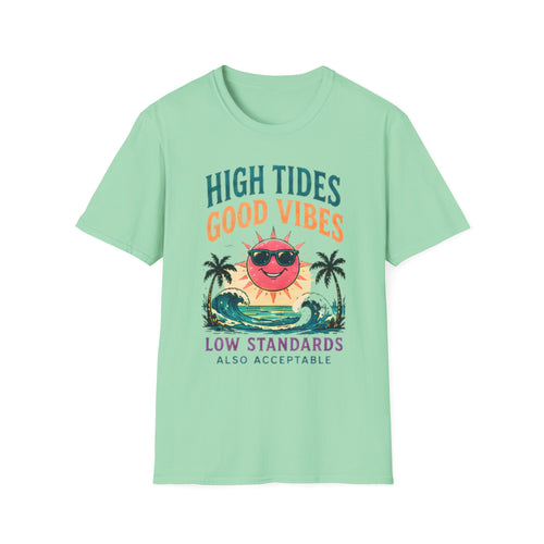 Beach Life Graphic Tee | High Tides Good Vibes