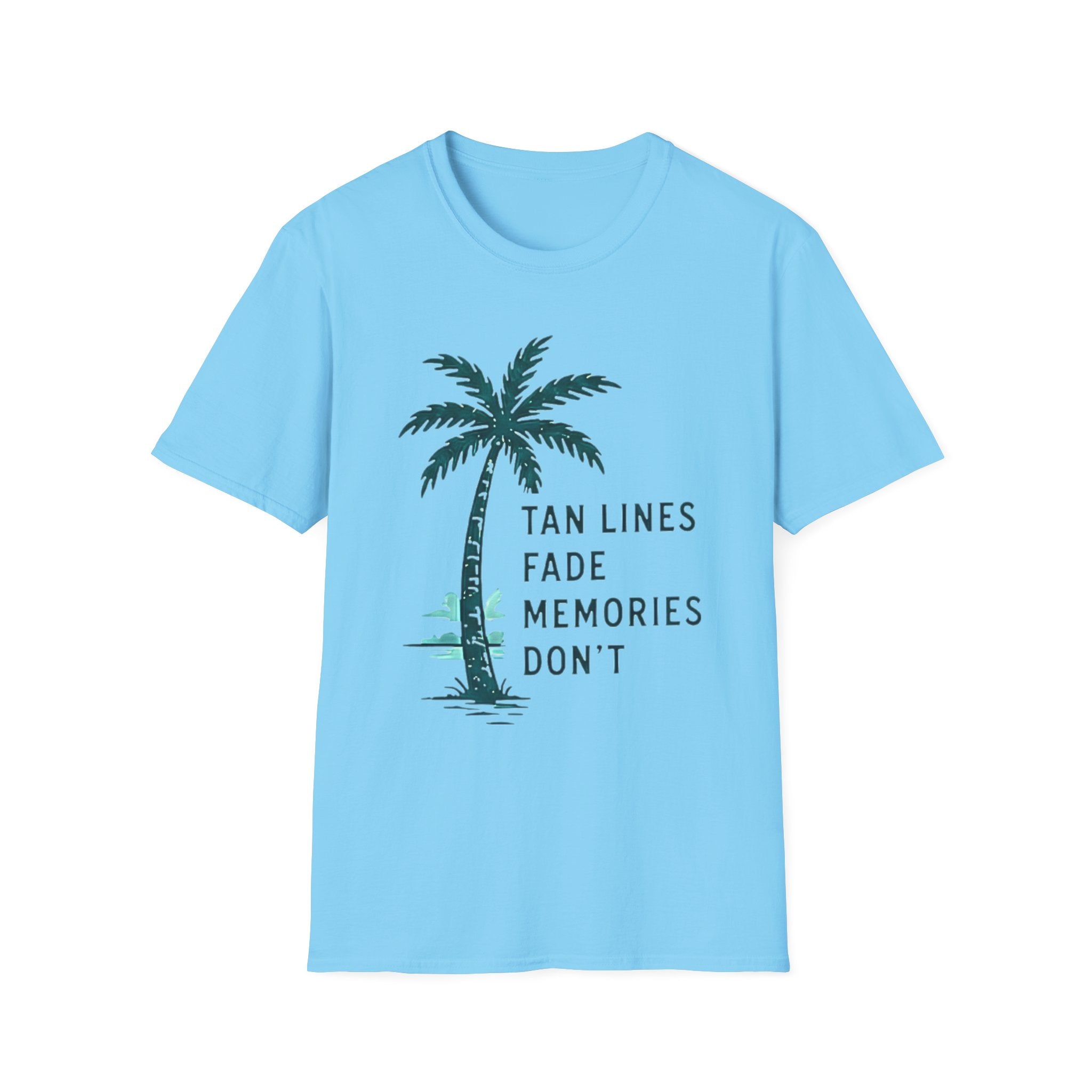 Tan Lines Fade | Beach Life Graphic Tee | Cute Coastal Shirt | Oversized Summer Tee | Ocean Lover Gift