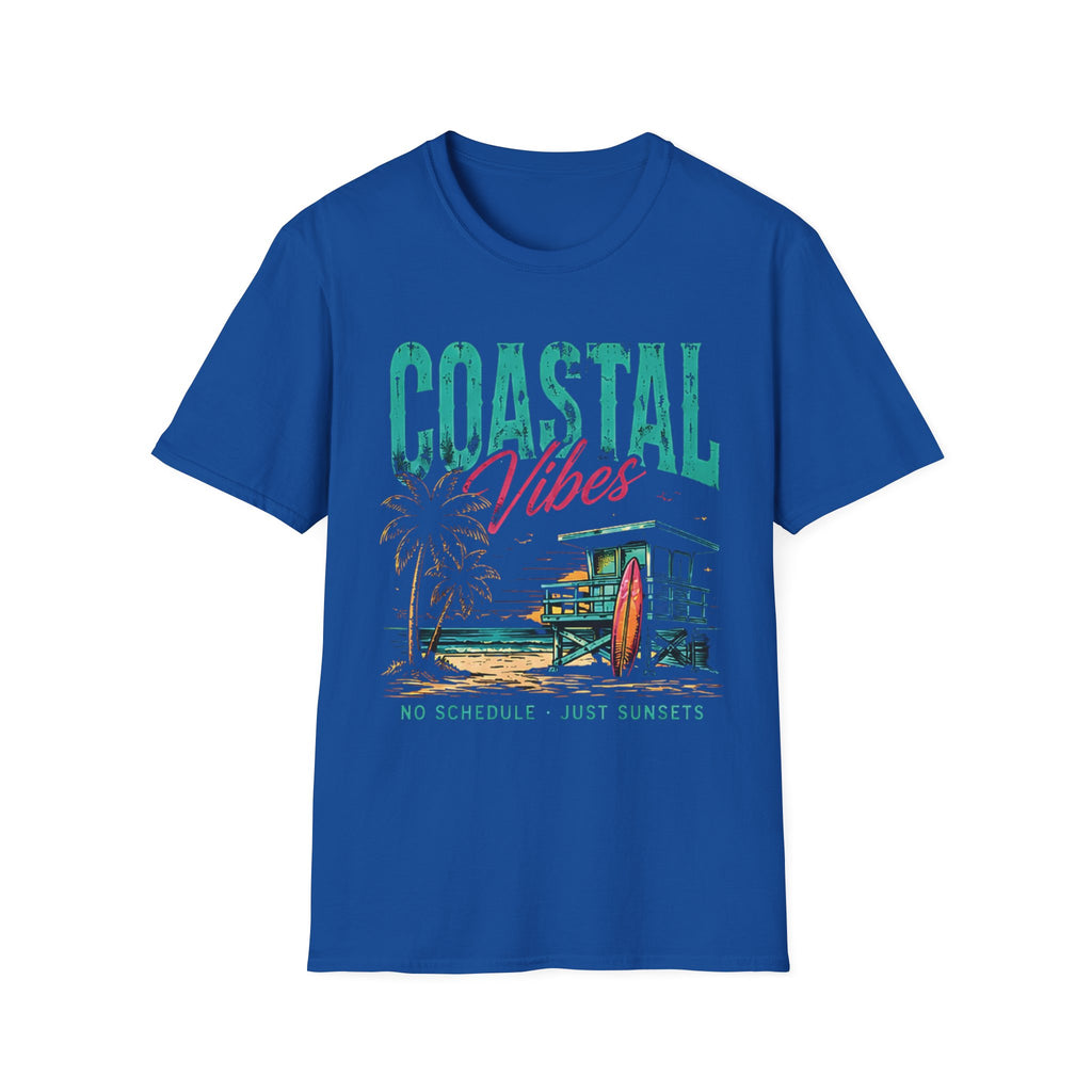 Beach Life Graphic Tee | Coastal Vibes | Cute Coastal Shirt | Oversized Summer Tee | Ocean Lover Gift