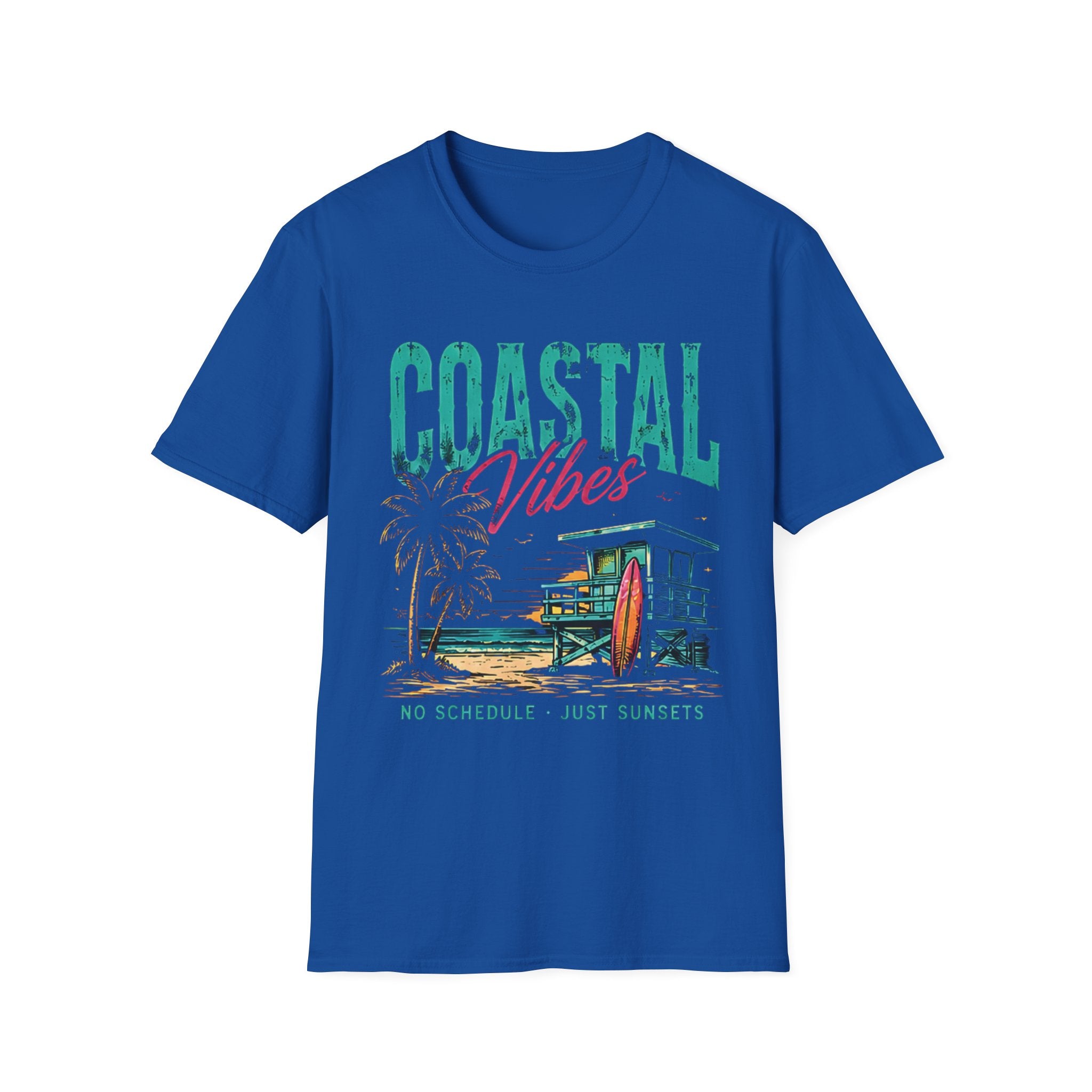 Beach Life Graphic Tee | Coastal Vibes | Cute Coastal Shirt | Oversized Summer Tee | Ocean Lover Gift
