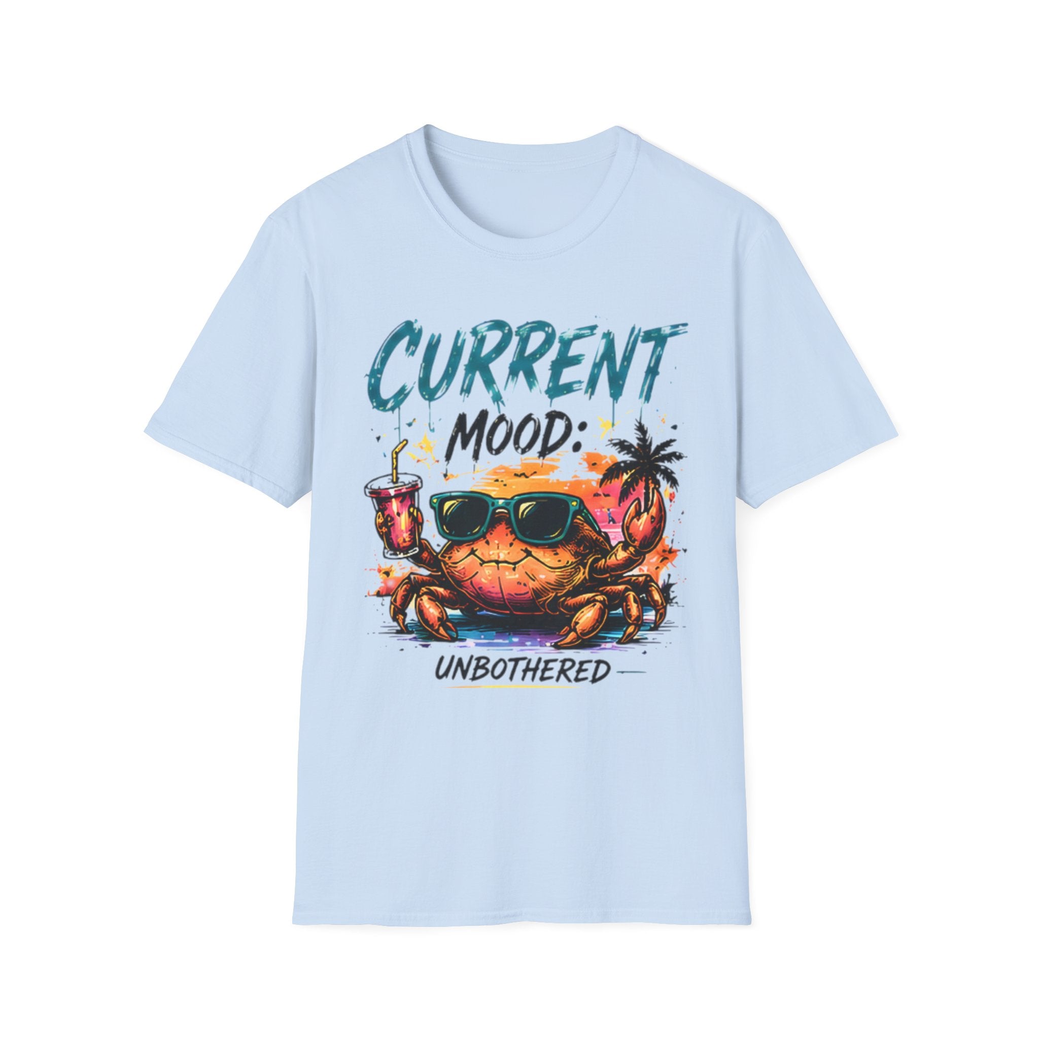 Beach Life Graphic Tee | Current Mood | Cute Coastal Shirt | Oversized Summer Tee | Ocean Lover Gift
