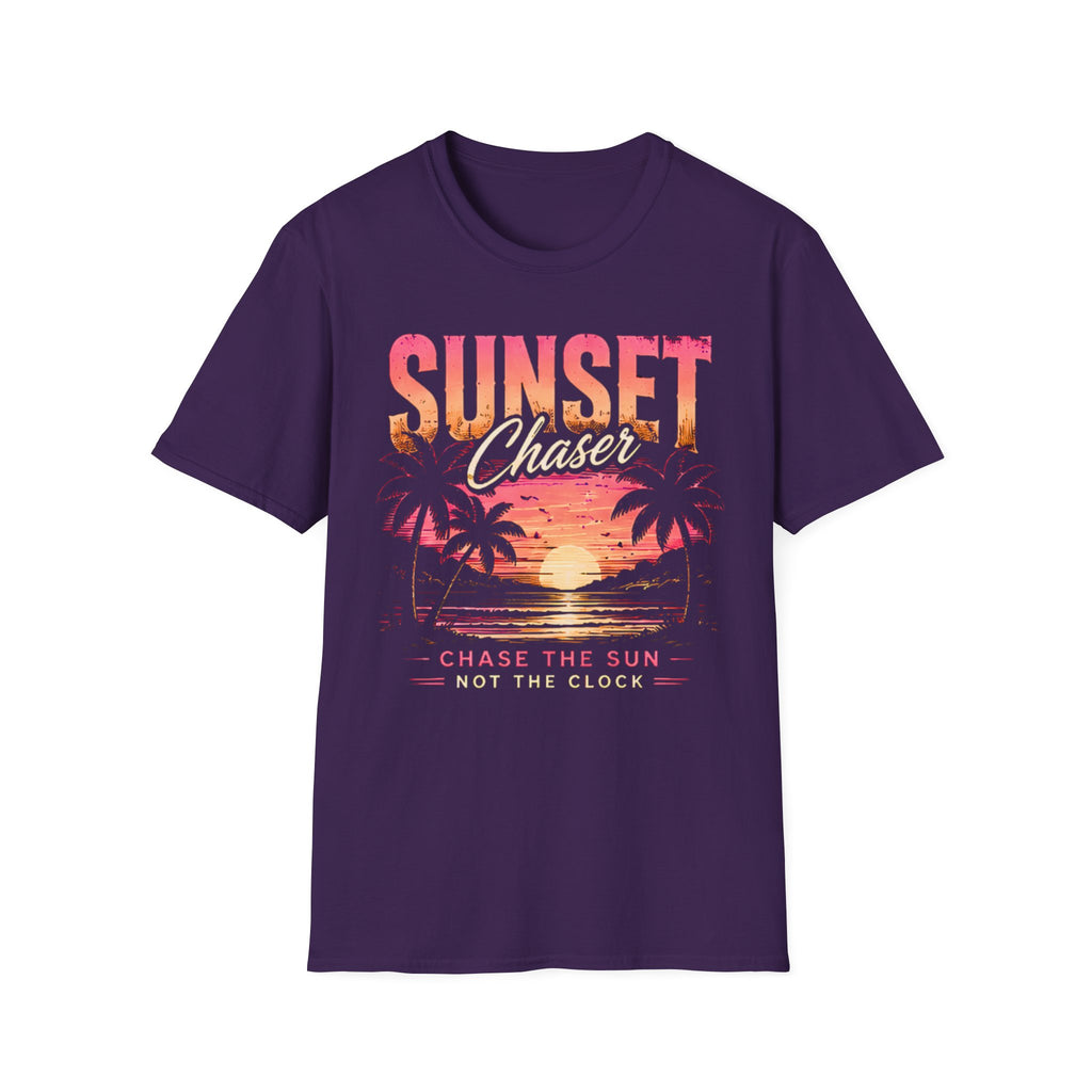 Beach Life Graphic Tee | Sunset Chaser | Cute Coastal Shirt | Oversized Summer Tee | Ocean Lover Gift