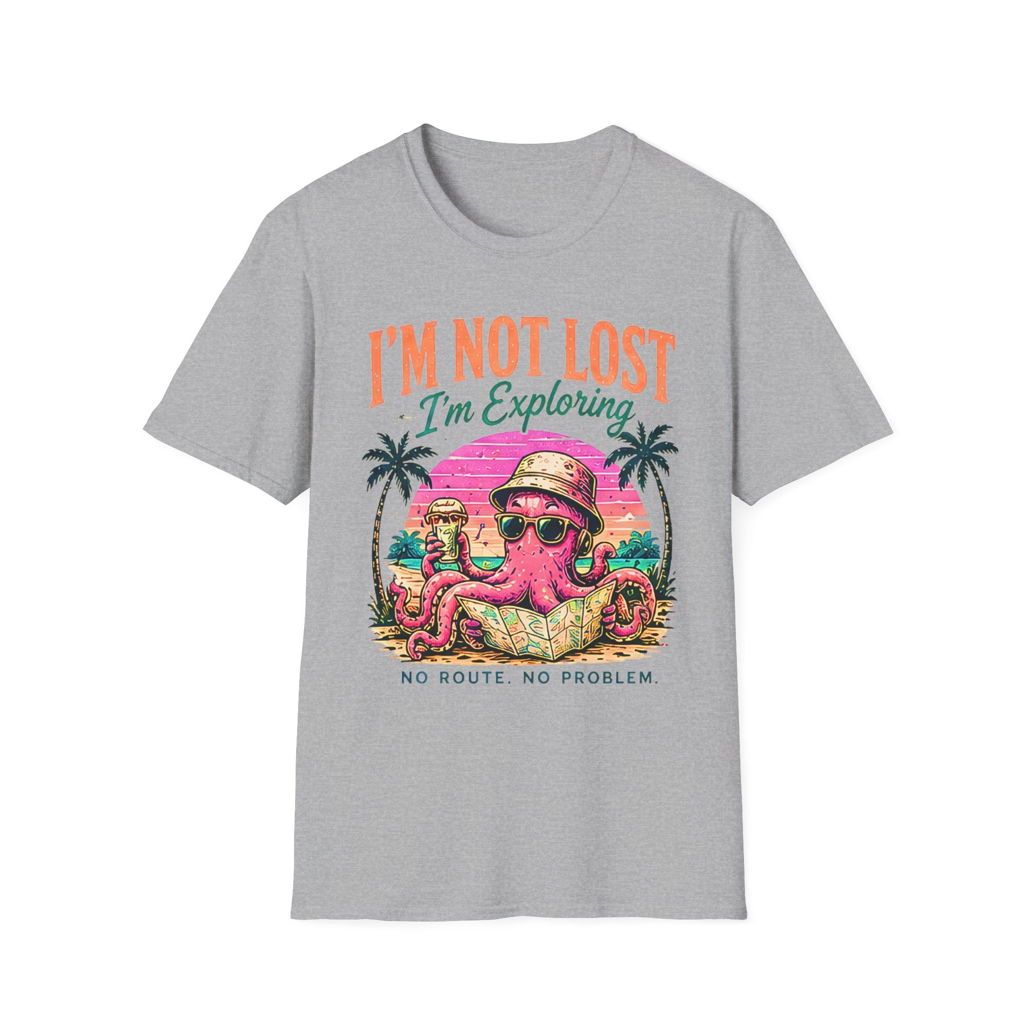 Beach Life Graphic Tee | I'm Not Lost | Cute Coastal Shirt | Oversized Summer Tee | Ocean Lover Gift