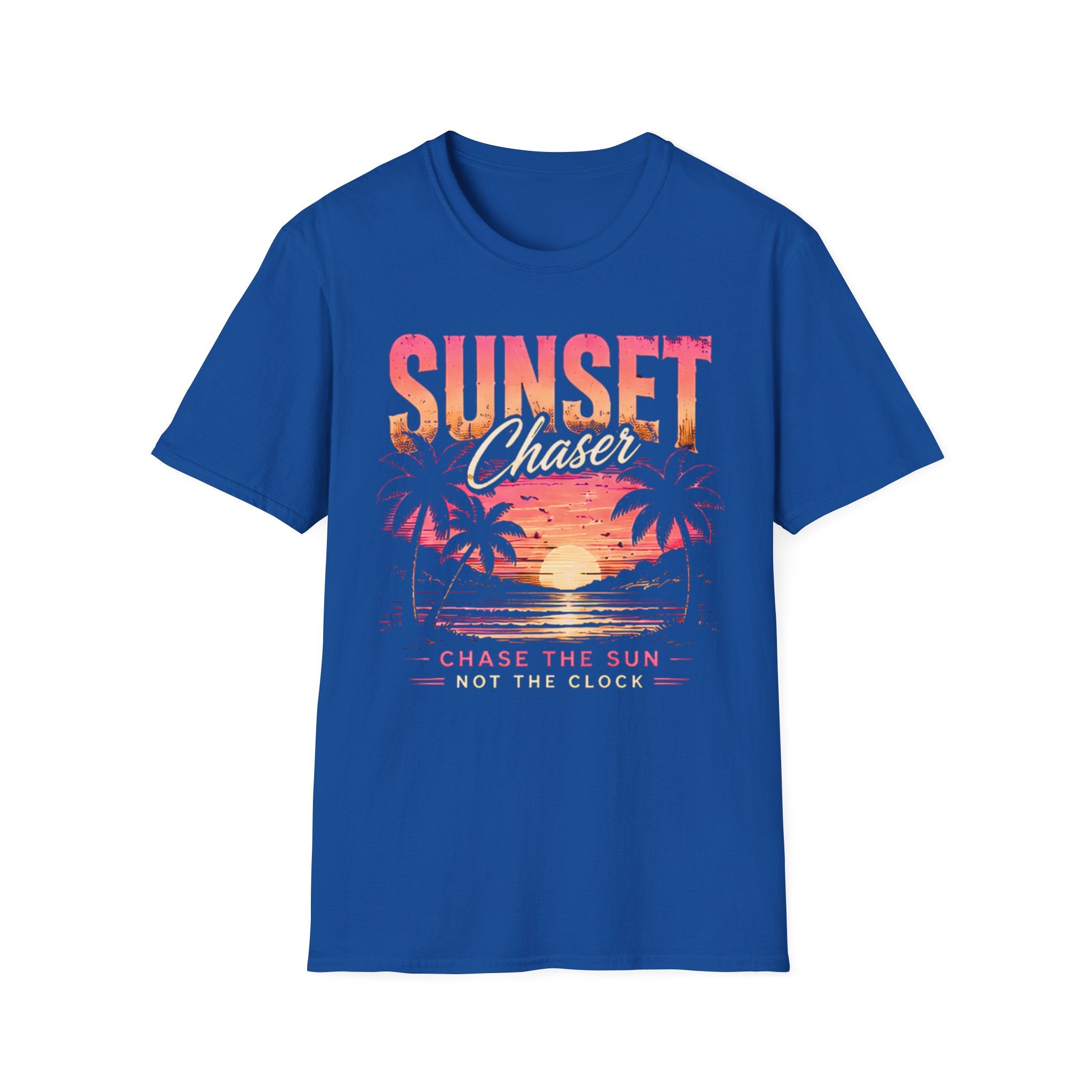 Beach Life Graphic Tee | Sunset Chaser | Cute Coastal Shirt | Oversized Summer Tee | Ocean Lover Gift